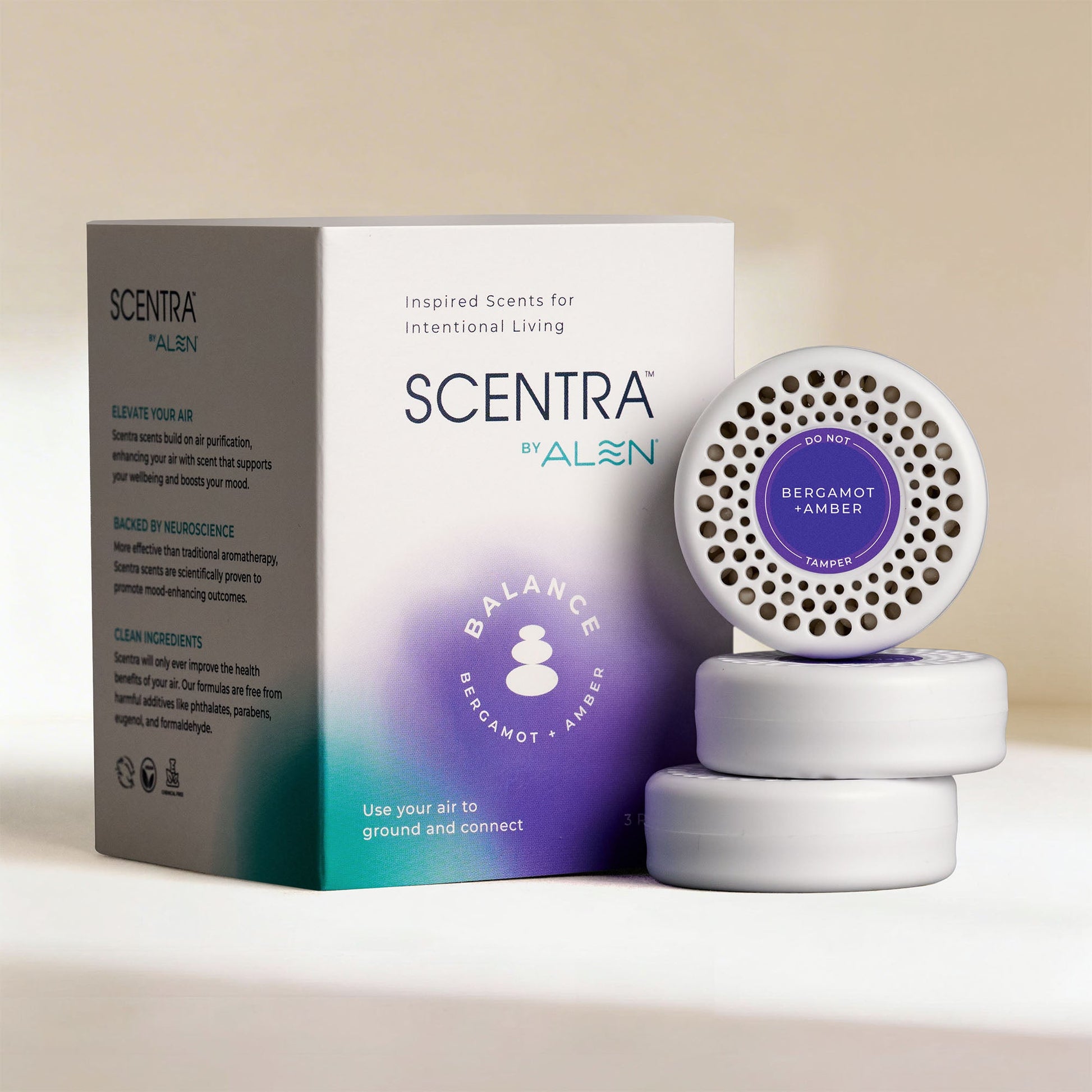 Bergamot + Amber Refill (3-pack)