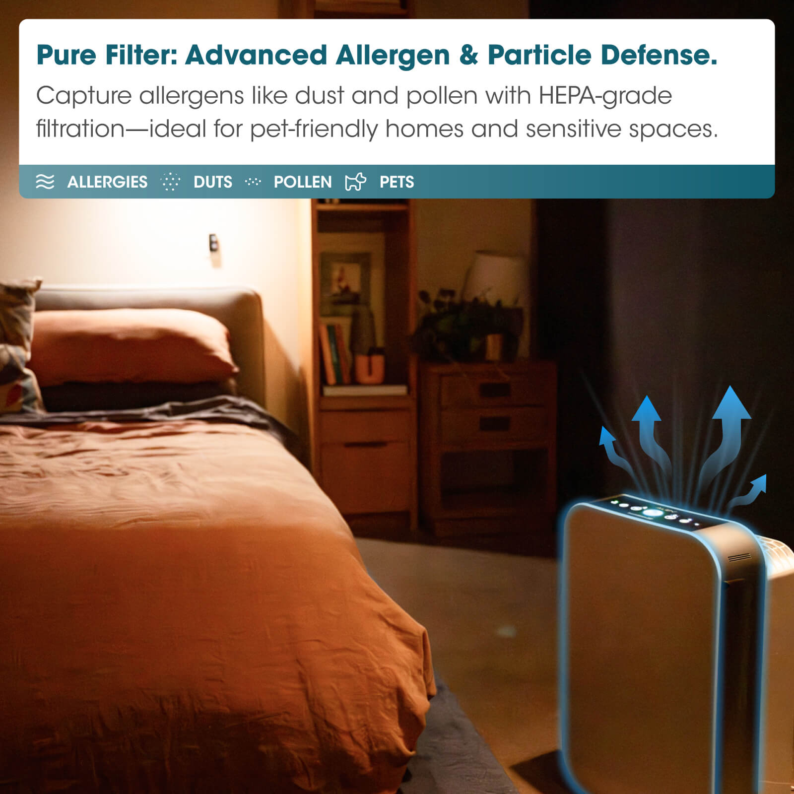 Alen BreatheSmart 35i HEPA Air Purifier - Alen